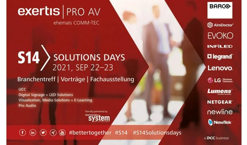 S14 Solutions Days, Exertis PRO AV