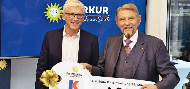 Frank Kögel mit Paul Gauselmann