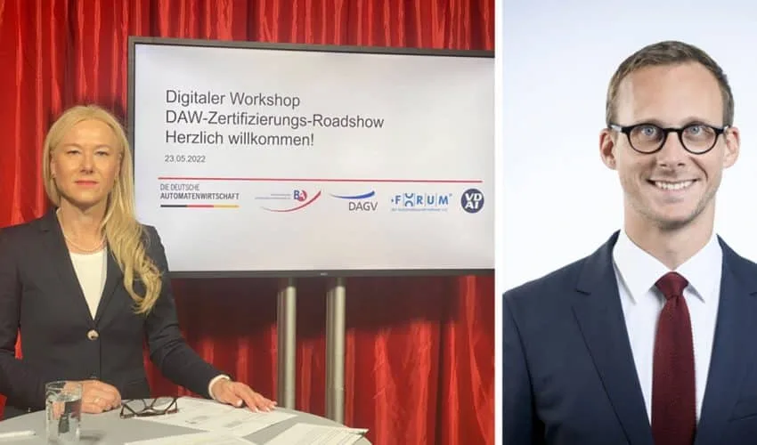 DAW-Roadshow Bischof Michalski Zertifizierung