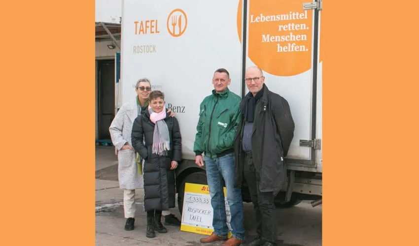 Lotto MV Rostocker Tafel Meckenburg-Vorpommern