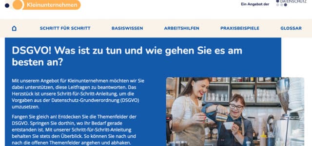 Datenschutz Stiftung Kleinunternehmen