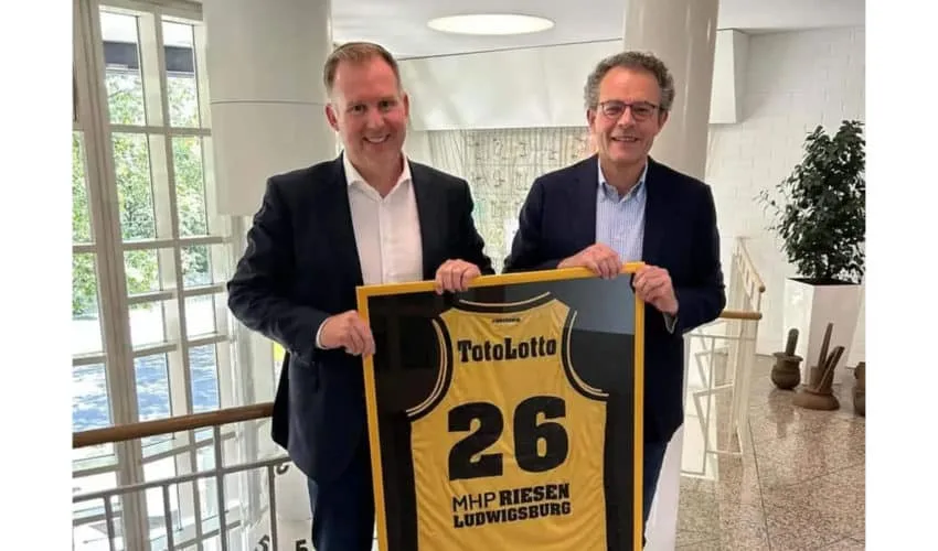 Lotto Baden-Württemberg MHP Riesen Ludwigsburg Partnerschaft Vertragsverlängerung Sponsor
