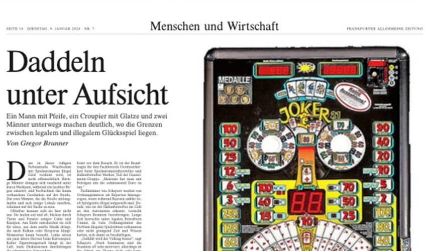 FAZ Glücksspiel