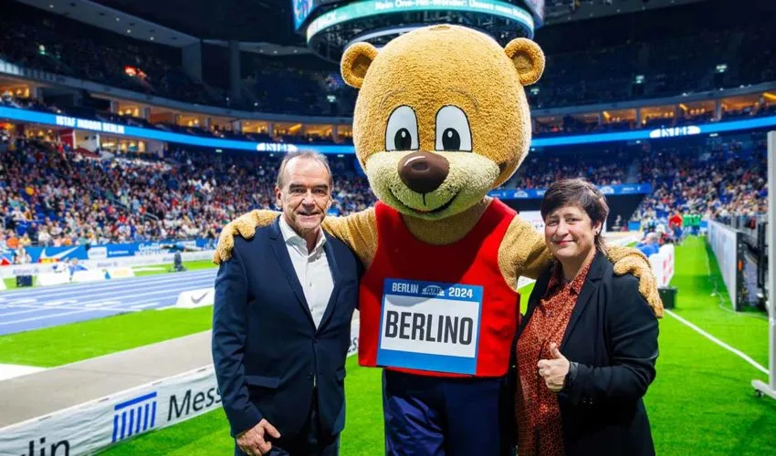 Istaf Indoor 2024 Berlin Spielbank Berlin Hauptsponsor