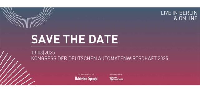 Kongress der Deutschen Automatenwirtschaft 2025 DAW Berlin