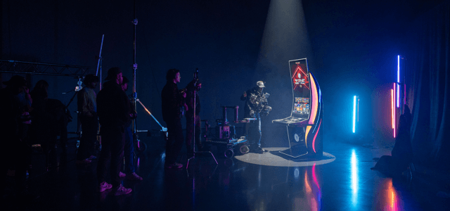 Ein Einblick hinter die Kulissen beim Dreh der Imagefilme. © Merkur Group 