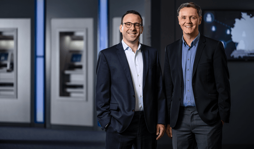 Die Geschäftsführung der heutigen Hess-Gruppe besteht aus Dipl.-Kfm. Dominik Seel (links) und Dipl.-Inf. Harald Heinz. © Marco Moog