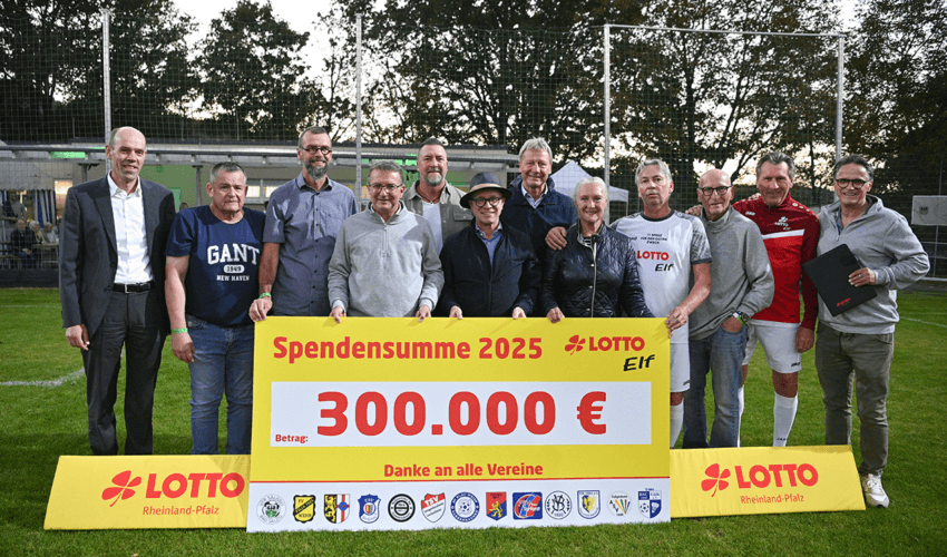 Lotto-Elf, © Lotto Rheinland-Pfalz/Peter Seydel