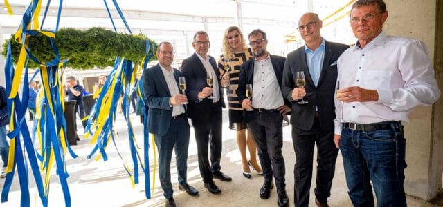 Merkur Spielbanken Richtfest Renovierung