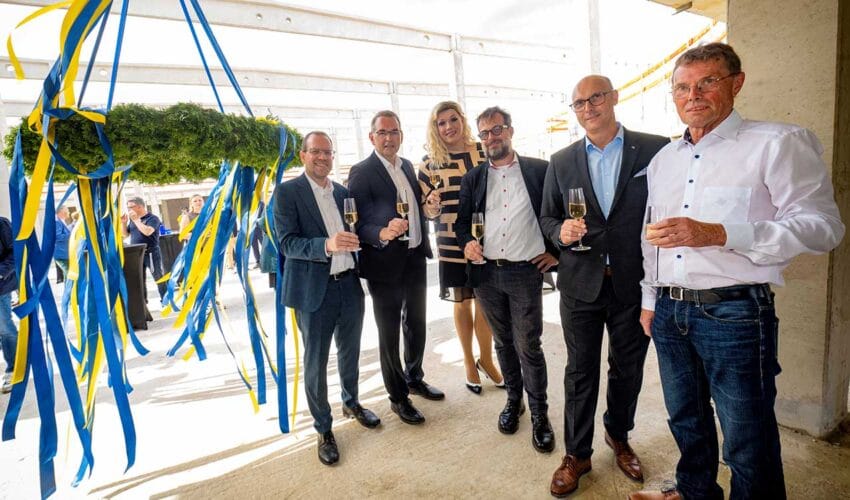 Merkur Spielbanken Richtfest Renovierung