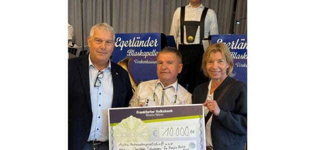 Schwarzer Astro Automaten Spende 10.000 Euro Hospiz Arche Noah