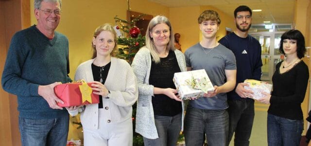 Löwen Entertainment Weihnachtswünsche Kinder- und Jugendhilfe Geschenke Bingen
