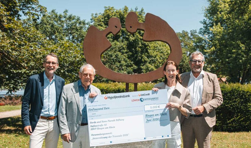 Löwen Entertainment Triennale Spende Pieroth Stiftung