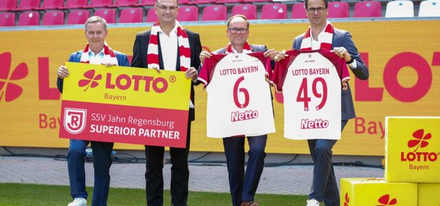 Lotto Bayern Regensburg Fürth Werbepartnerschaft Kooperation