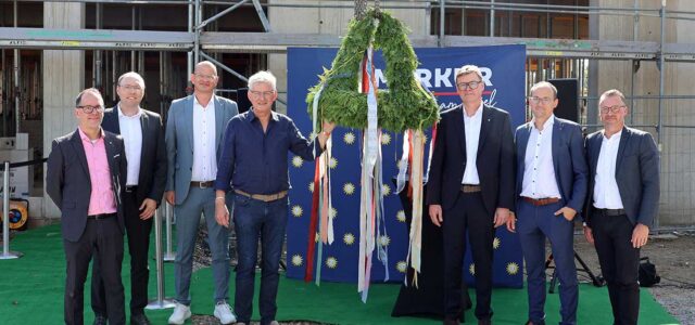 Merkur Richtfest Betriebsrestaurant